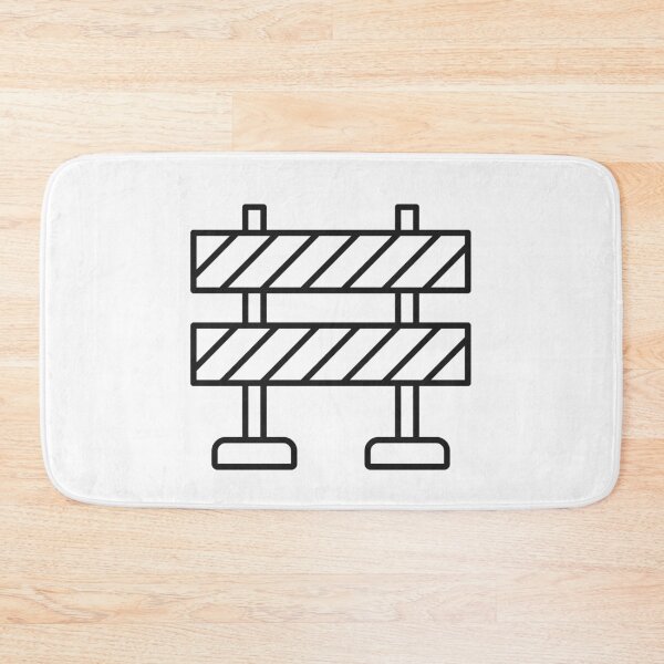 Item preview, Road Construction Barrier Line Icon designed and sold by VectorForge Studio.