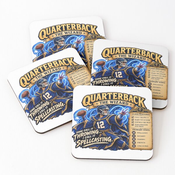 Item preview, Quarterback — The Wizard designed and sold by Fantasy Football Company.