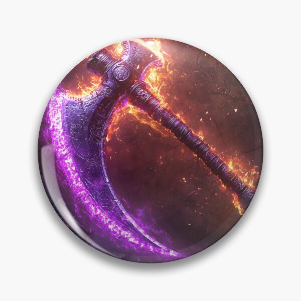Item preview, Epic Battle Axe, 3d Render, Deep Purple designed and sold by Checho30.