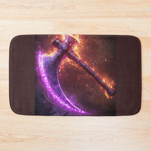 Item preview, Epic Battle Axe, 3d Render, Deep Purple designed and sold by Checho30.