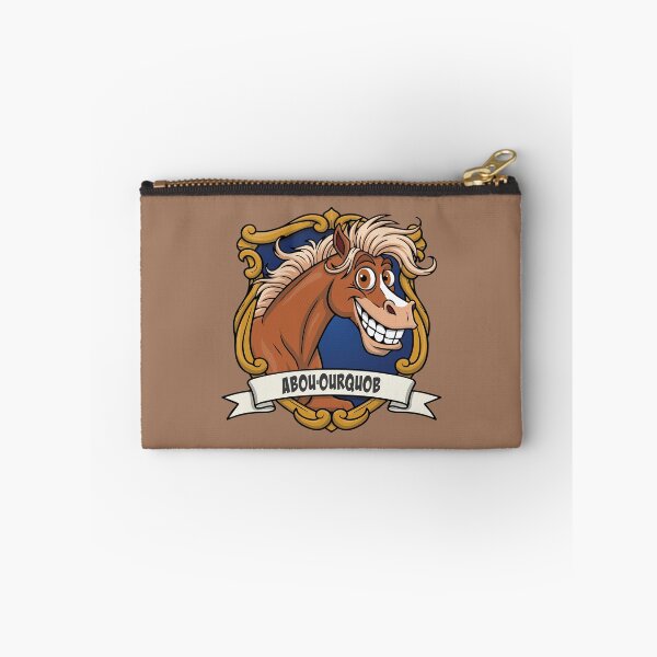 Item preview, The caricature of the Arabian horse Abu'urqub in a coat of arms designed and sold by Cheval-de-coeur.