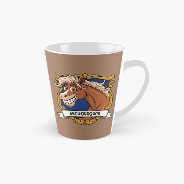 Item preview, The caricature of the Arabian horse Abu'urqub in a coat of arms designed and sold by Cheval-de-coeur.