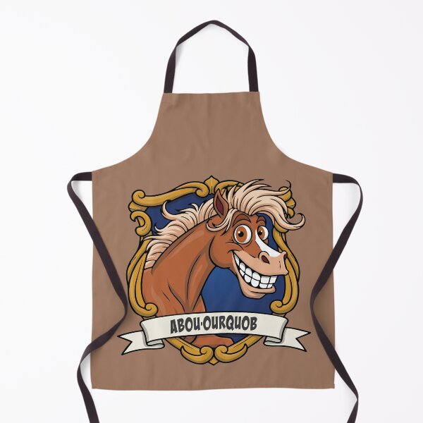 Item preview, The caricature of the Arabian horse Abu'urqub in a coat of arms designed and sold by Cheval-de-coeur.