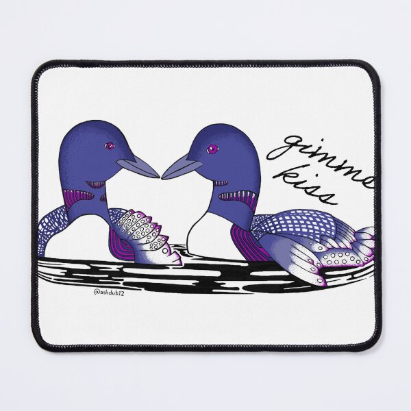 Item preview, Gimme Kiss Loons designed and sold by ashdubart.