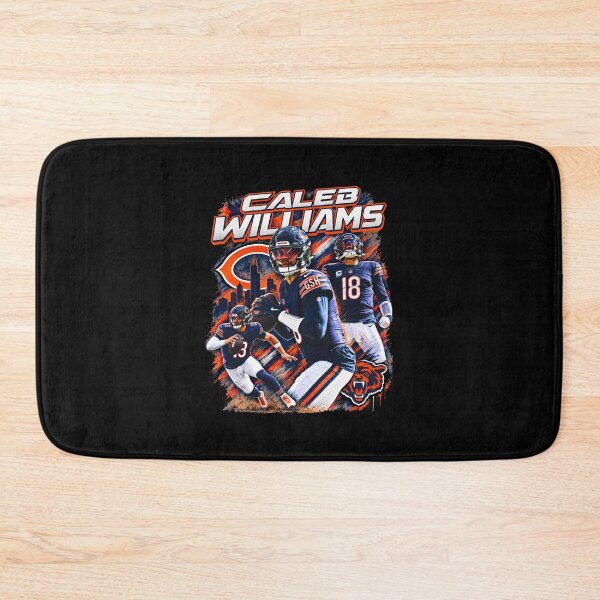 Item preview, Caleb Williams Number 18 Chicago Skyline Quarterback Action Bootleg designed and sold by Dravienart.