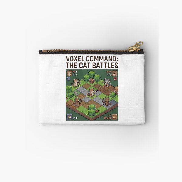 Item preview, Voxel Command: The Cat Battles - Isometric Pixel Art designed and sold by PetalsPaws.