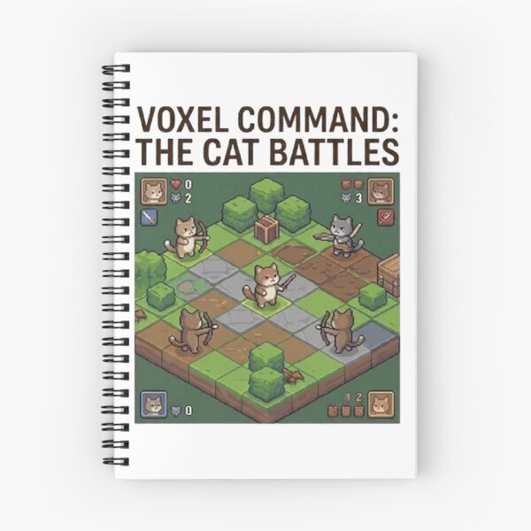 Item preview, Voxel Command: The Cat Battles - Isometric Pixel Art designed and sold by PetalsPaws.