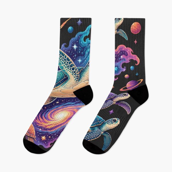 Item preview, Cosmic Sea Turtles designed and sold by 4Titik.