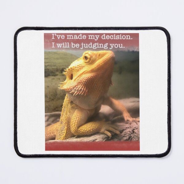 Item preview, Funny Bearded Dragon Judging You Reptiles Animals designed and sold by ryssashay.
