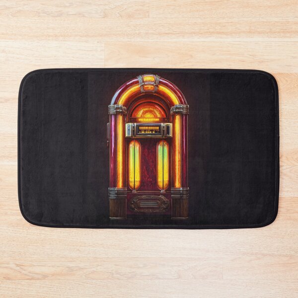 Item preview, Retro Neon Jukebox, 3d Render, Rich Burgundy designed and sold by Checho30.