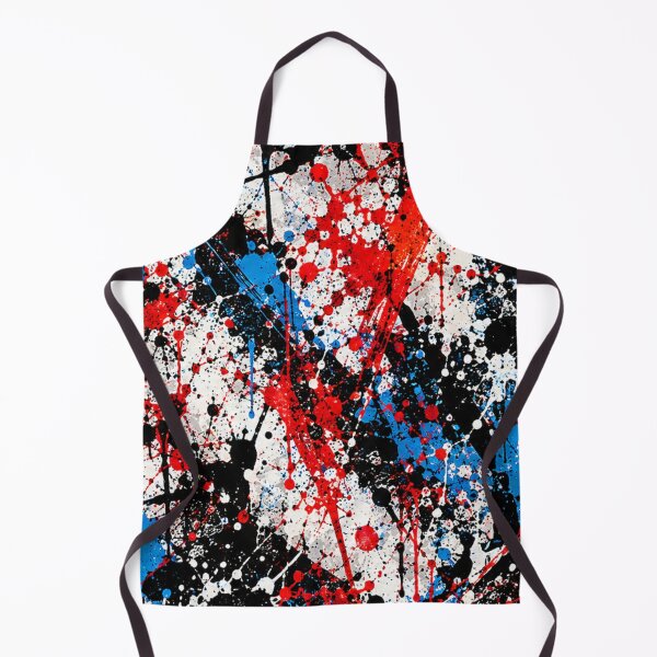 Item preview, Patriotic Red White and Blue Splatter Action Abstract Art designed and sold by THE SPLATTERED HAUS BY SAGE BANKS.
