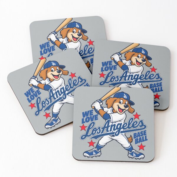 Artikelvorschau, Wir lieben den Los Angeles Baseball Dodger Hund entworfen und verkauft von GhostDawgs.