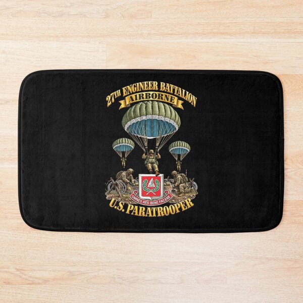 Item preview, Army - US Paratrooper - 27th Engineer Bn - w Eng Scene 3D - Enhanced designed and sold by Military Insignia Products.