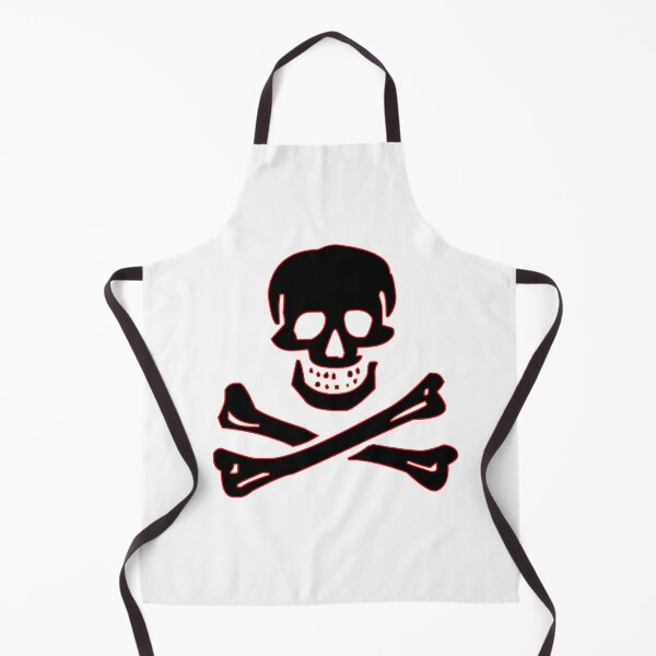 Item preview, Goth skull Crossbones Red Outline designed and sold by gothicmarry.