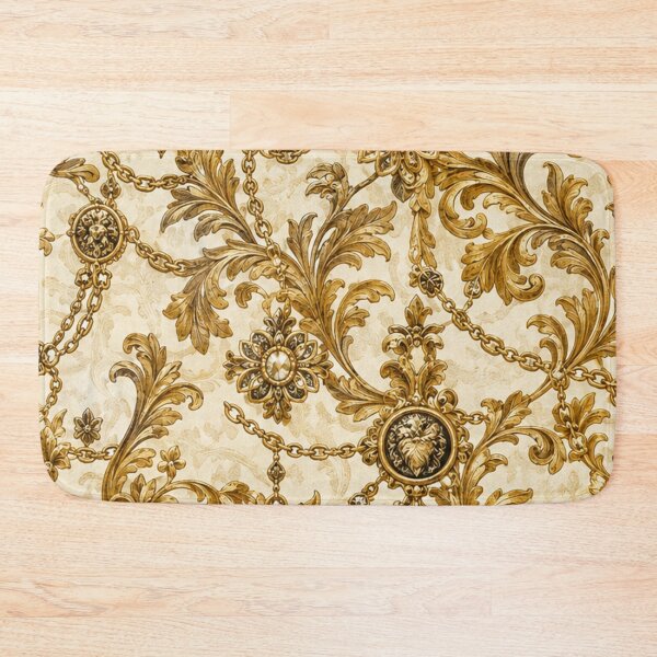 Item preview, Baroque Gilded Gold Chain and Filigree Mixed Media Art designed and sold by THE SPLATTERED HAUS BY SAGE BANKS.