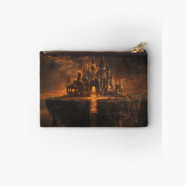 Item preview, Fantasy Floating Castle, 3d Render, Warm Amber designed and sold by Checho30.
