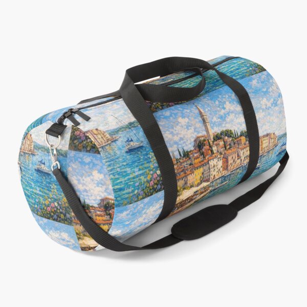 Item preview, Rovinj, Croatia – a painting of a summer day in this beautiful European city. designed and sold by GalleryKauffeld.