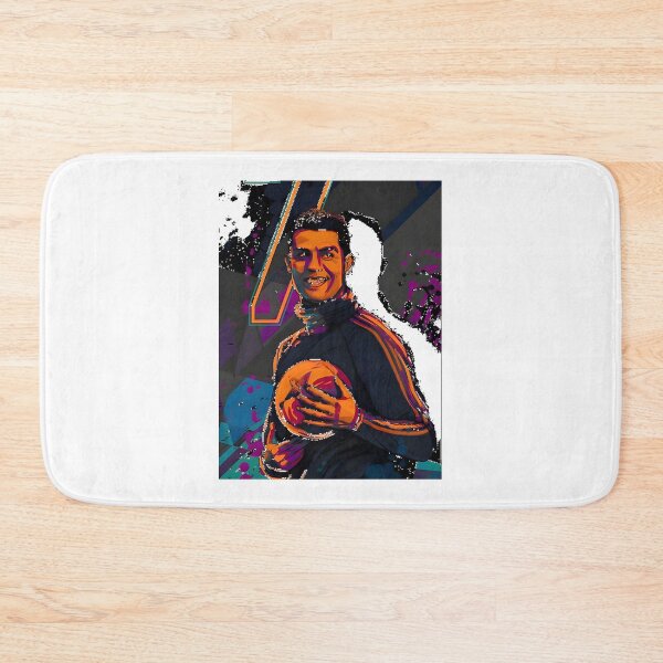 Item preview, Cristiano Ronaldo Football Wallpaper Design Featuring CR7 Iconic Pose designed and sold by Film Tees Official.