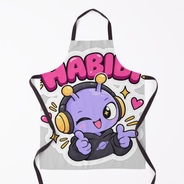 Item preview, Habibi Cute Arabic Kawaii Alien designed and sold by NovaToons.