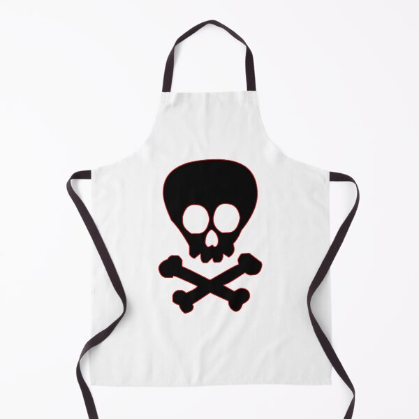 Item preview, Goth skull Crossbones Red Outline designed and sold by gothicmarry.
