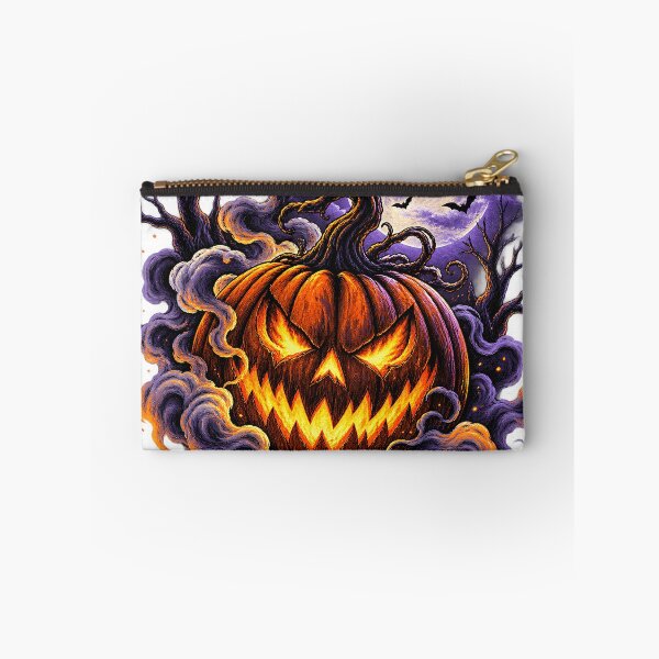 Item preview, Midnight Jack-O’-Lantern – Spooky Halloween Pumpkin Under the Full Moon designed and sold by UNIGRAPHIX.