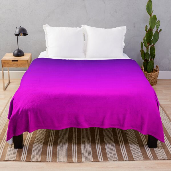 Item preview, Blue, Purple, Pink and Orange Ombre Shade Color Fade Pillow designed and sold by ZedColors.