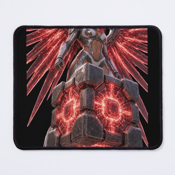 Item preview, Cyber Martyr - Monolith Cube Guardian designed and sold by EvolutionMerch.