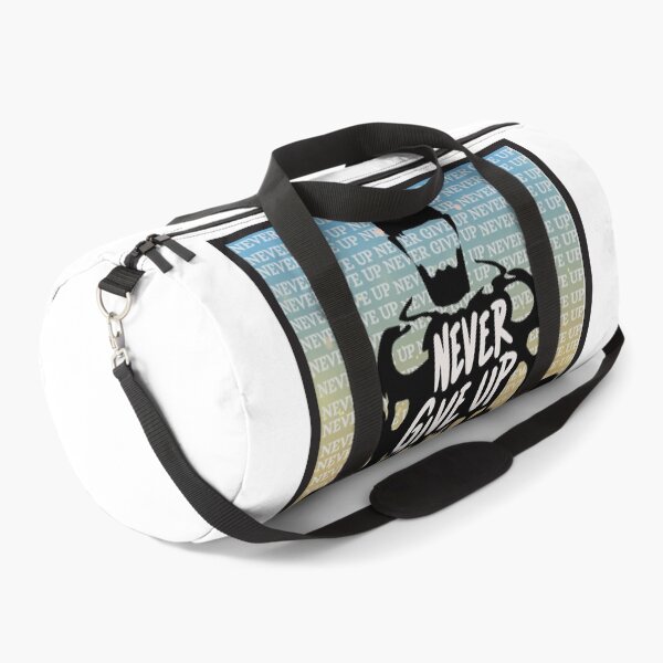 Item preview, Never Give Up Fitness Motivation Strongman Workout Design designed and sold by Palette _Vibes.