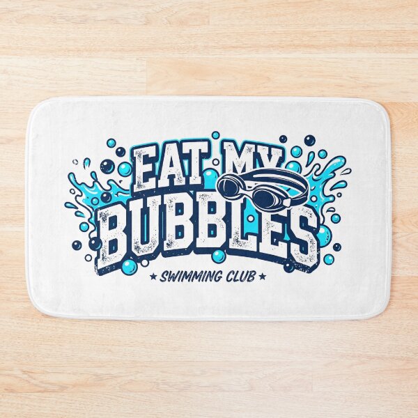 Item preview, Eat My Bubbles Swimming Club Swim Goggles Swimmer designed and sold by Moad Fahim.