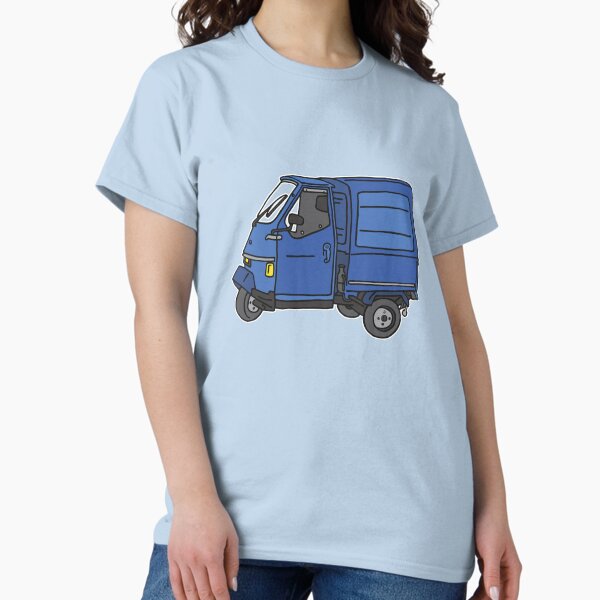 Item preview, Tricycle van, Blue threewheeler designed and sold by Berlin-T-Shirt.