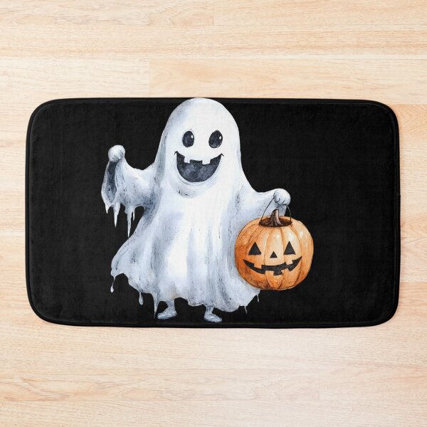 Item preview, Funny Halloween Ghost with Pumpkin designed and sold by Instant Printing.