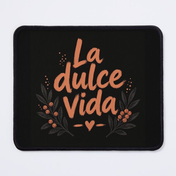 Item preview, La Dulce Vida Modern Brush Lettering Design designed and sold by HappyOops.