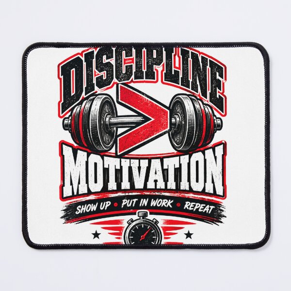 Item preview, Discipline Over Motivation Gym designed and sold by CKADigital.