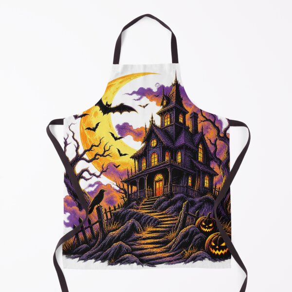 Item preview, Haunted House at Dusk – Gothic Halloween Mansion Under a Moonlit Sky designed and sold by UNIGRAPHIX.