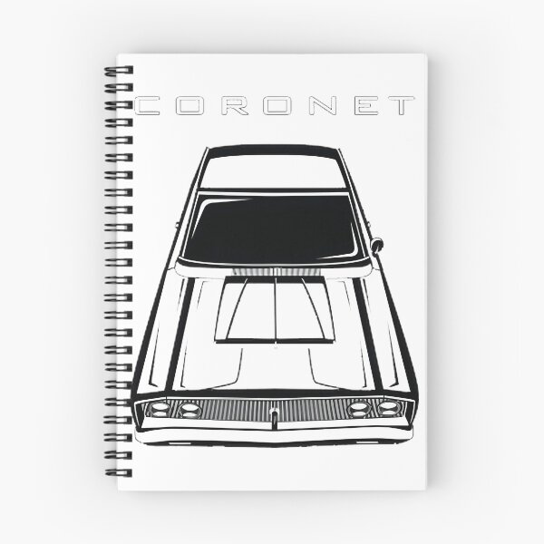 Item preview, Classic Dodge Coronet Vintage Muscle Car Illustration designed and sold by Rex-6369.
