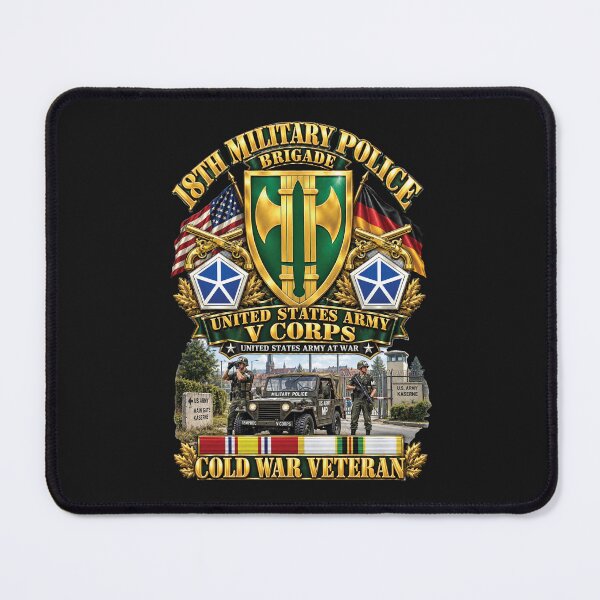Item preview, Army - 18th MP Brigade - V Corps-  COLD SVC V1 - 3D - Enhanced designed and sold by Military Insignia Products.
