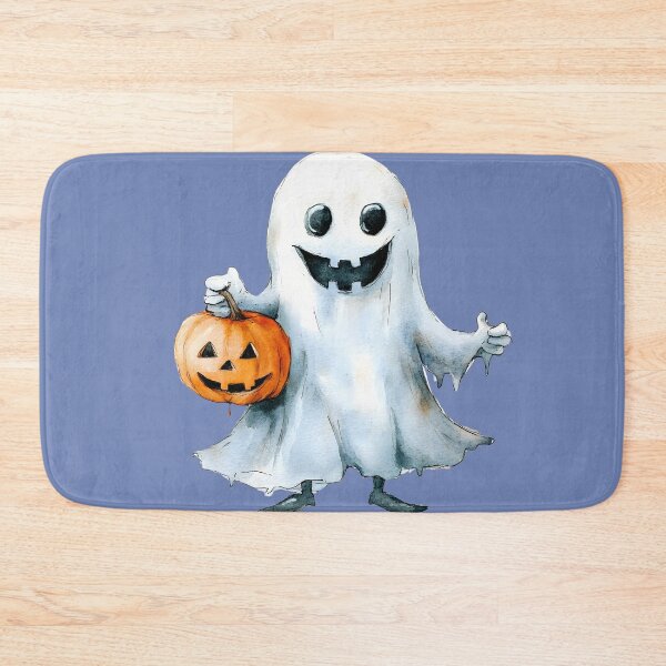 Item preview, Cute Funny Ghost with Pumpkin designed and sold by Instant Printing.