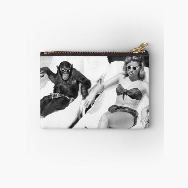 Item preview, What happens in Vegas stays in Vegas, 1949 Las Vegas poolside funny humorous vintage black and white photograph designed and sold by Astrid Arkhangelsky.