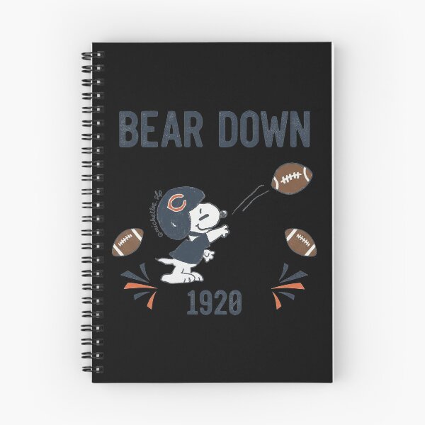 Item preview, Bear Down Chicago Football 1920 Cute Snoopy Quarterback Throwing designed and sold by Dravienart.