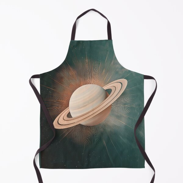 Aperçu de l'œuvre Saturne, planète éthérée, rendu 3D, rose chaud créée et vendue par Checho30.