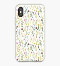 Spaß Blumenmuster iPhone-Hülle & Cover