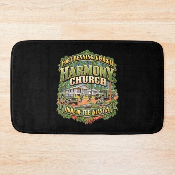 Item preview, Fort Benning, Georgia, Harmony Church - Home of the Infantry - 3D - Enhanced designed and sold by Military Insignia Products.