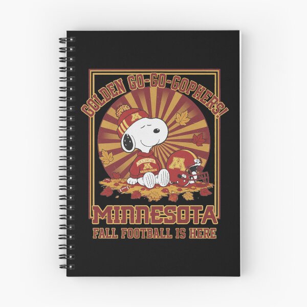 Item preview, Minnesota Golden Go Go Gophers Snoopy Fall Football Is Here designed and sold by Dravienart.