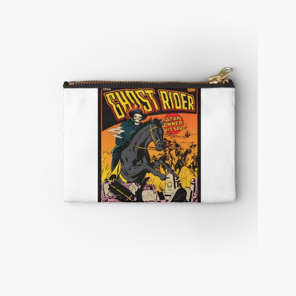 Item preview, Wild West Ghost Rider Cowboy Skeleton Riding Horse Illustration designed and sold by Alex Burns.
