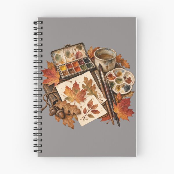 Item preview, Vintage Autumn Watercolor Field Set designed and sold by Golden Era Studio.