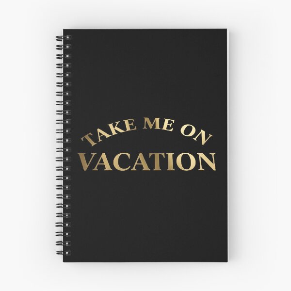 Item preview, Take Me On Vacation Elegant Gold Foil Typography Quote designed and sold by eihabo.