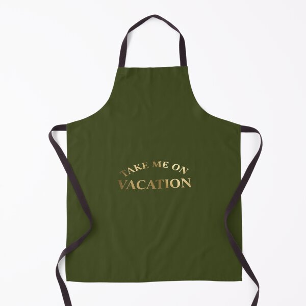 Item preview, Take Me On Vacation Elegant Gold Foil Typography Quote designed and sold by eihabo.