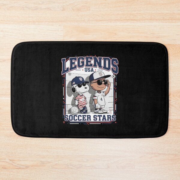 Item preview, USA Soccer Stars Legends Snoopy Charlie Brown designed and sold by Dravienart.