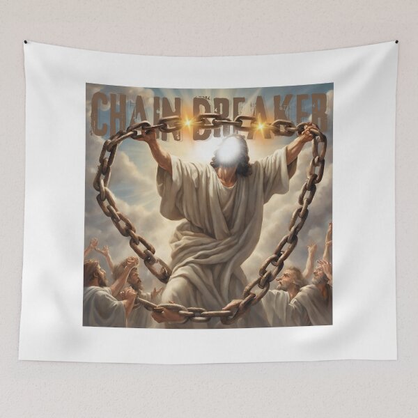 Item preview, Chain Breaker Jesus Freedom Christian Design designed and sold by Anita Ohulo.