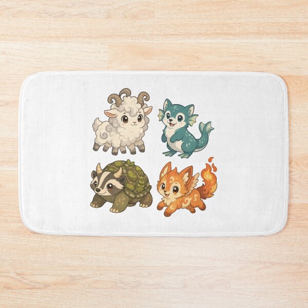 Item preview, Cute Elemental Baby Animals Sticker Pack | Fantasy Creature Set designed and sold by RickyHN7.